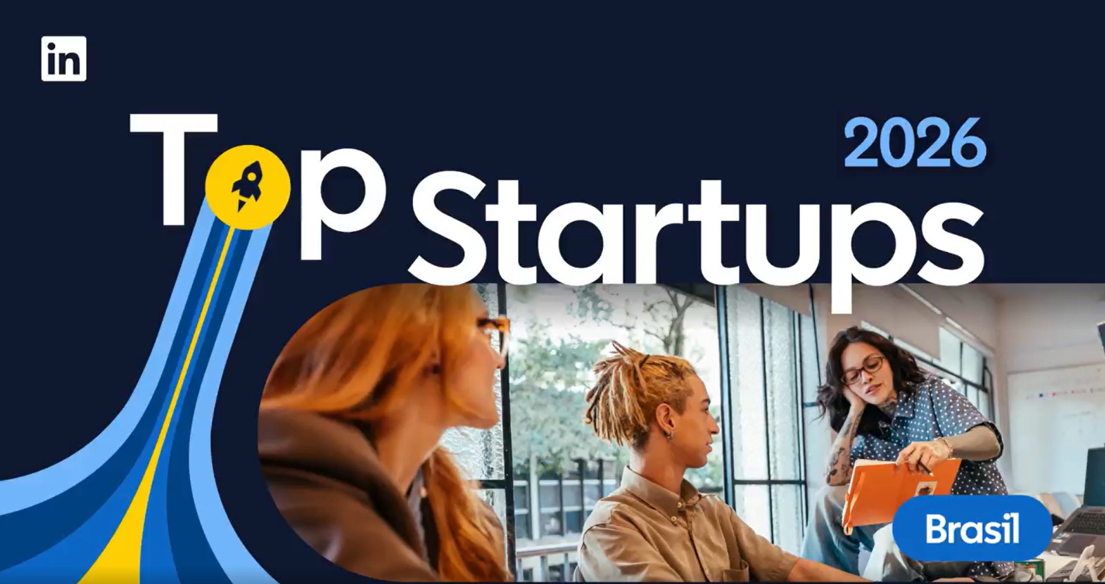 Barte, TribeMD e Boca Rosa Company abrem a lista das 20 startups em alta do LinkedIn em 2026