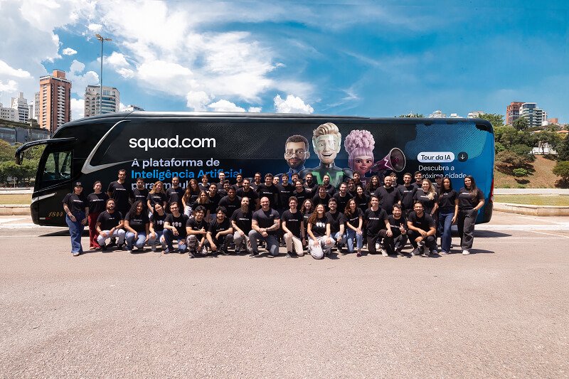 Vivo Ventures investe no Squad.com e leva ônibus de agentes de IA pela BR-116 em 2027