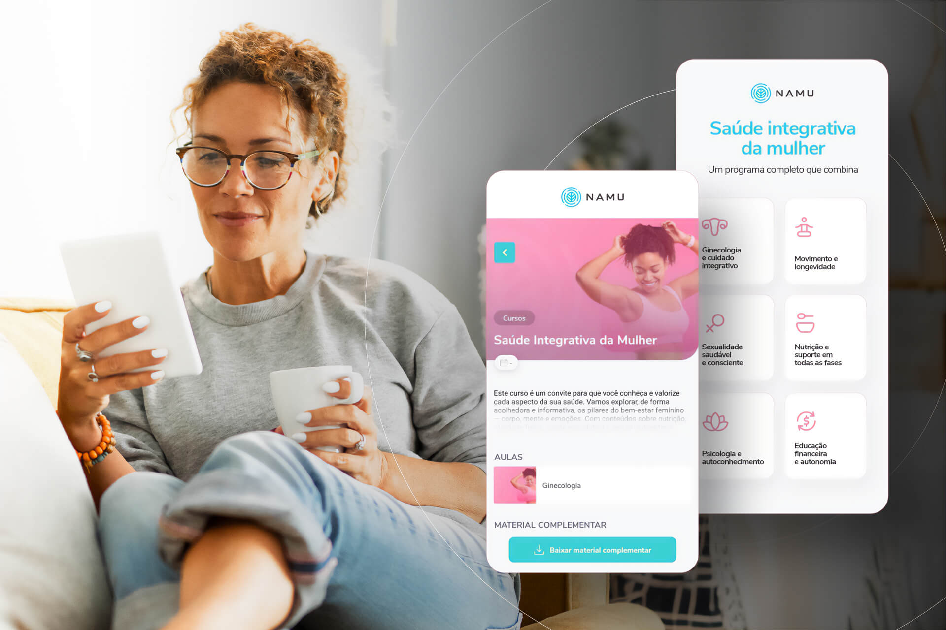 Namu Mulher lança app que reúne ciclo, gestação e menopausa em um só histórico e mira distribuição por empresas